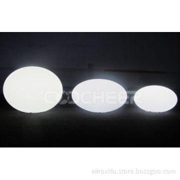 Anti-UV IR / RF Remote Rechargeable Led Ball Glowing Bedsid